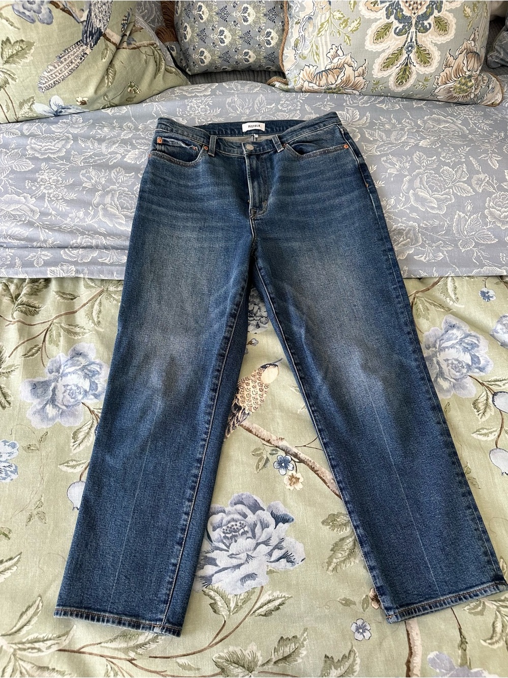 Pistola Dark Blue Straight-Leg Women's Jeans Size 30